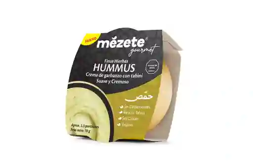 Mezete Hummus Hierbas 70 Grs