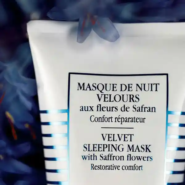 Mascarilla Sisley Masque De Nuit Velours Aux Fleurs De Safran Reparadora Y Calmante Nocturna 60 Ml