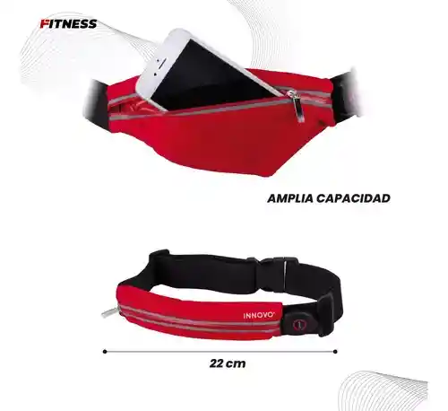 Bolso Runing Deporte Bicicleta Con Luz Impermeable Innovo