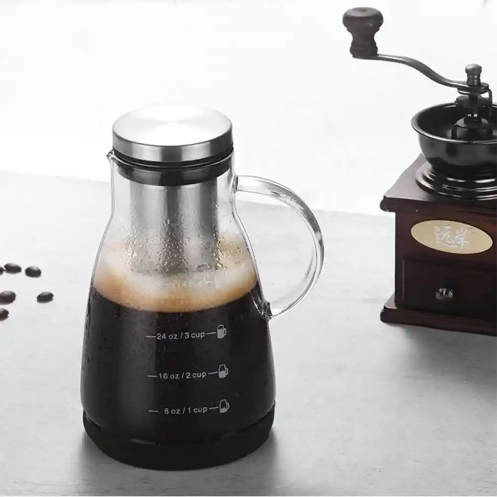 Cafetera Coldbrew Jarra Té Cafe Infusion Fria Filtro Acero