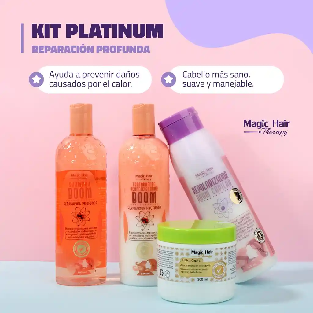 Kit Platinum Reparacion Profunda + Obsequio