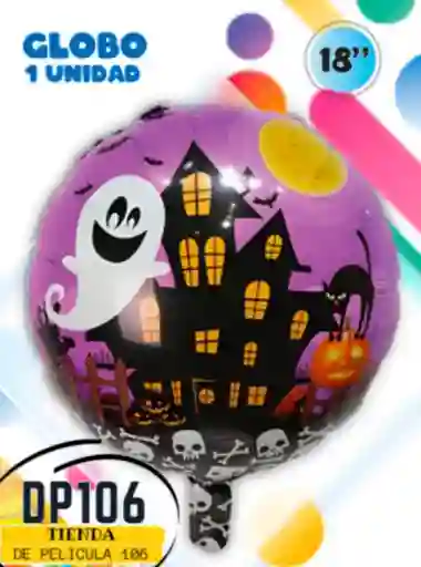 Globo Halloween R18 X 1 Und