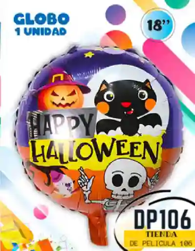 Globo Decoracion Halloween R18 X 1 Und