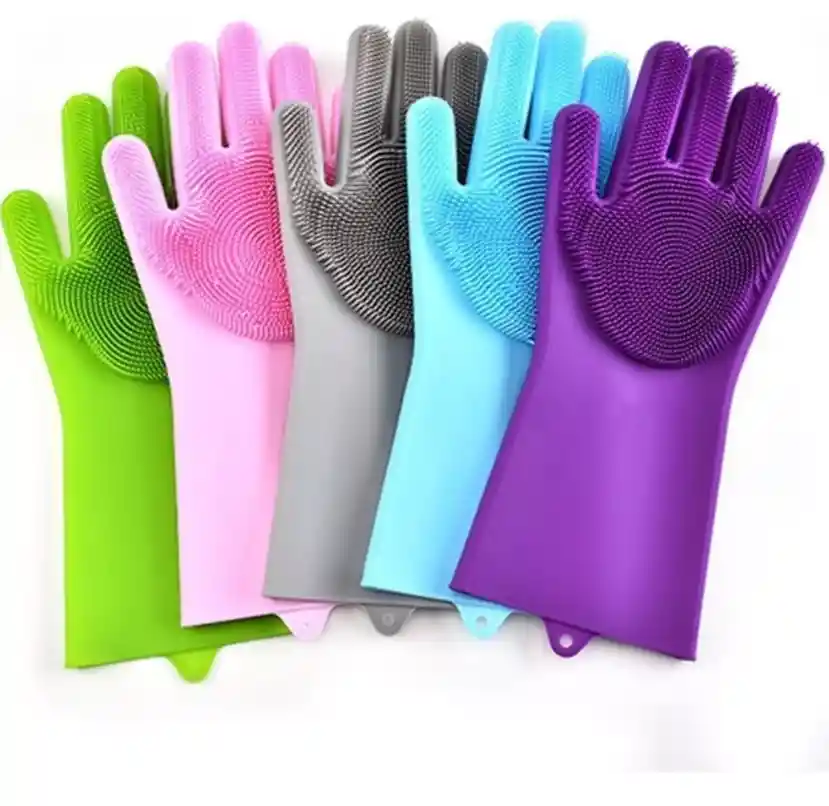 Guantes De Silicona Para Lavar