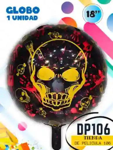 Globo Decoracion Halloween R18 X 1 Und