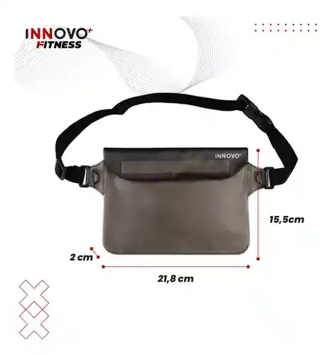 Bolso Cartera Impermeable Viajero Escarapela Porta Documento