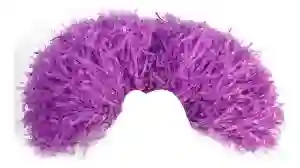 Pompones De Porrista Color Morado X2 Unidades