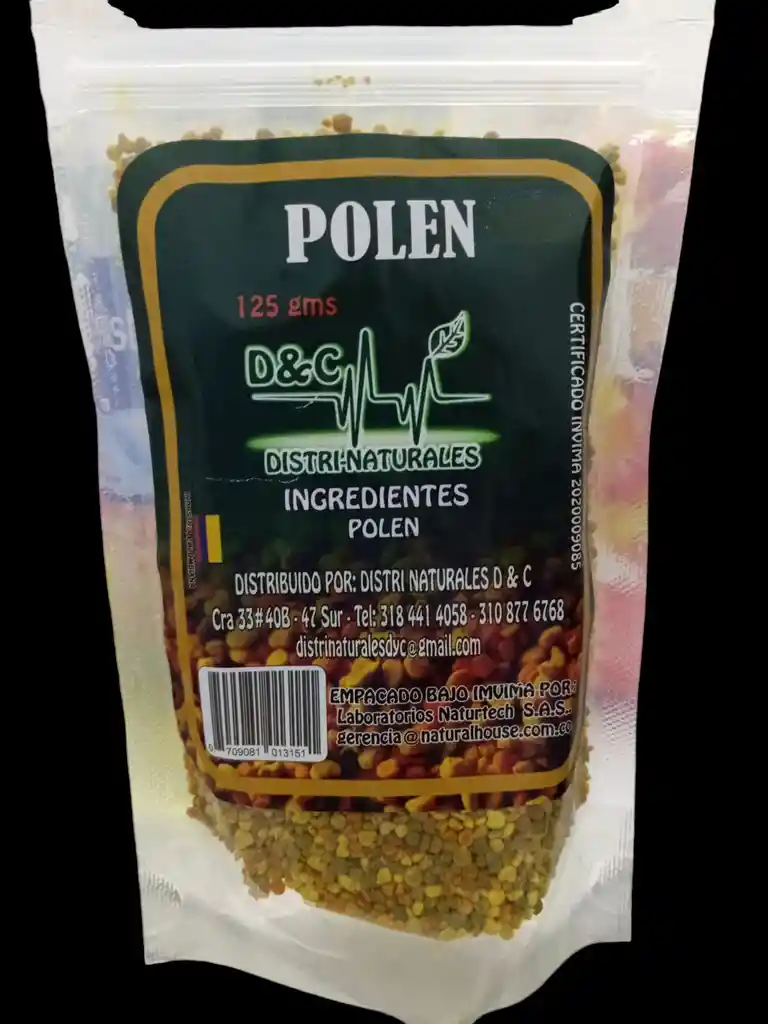 Polen De Abejas X 125 Gms