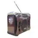 Radio Abuelo Am Fm Parlante Usb Retro Recargable Beck Play R-043bt