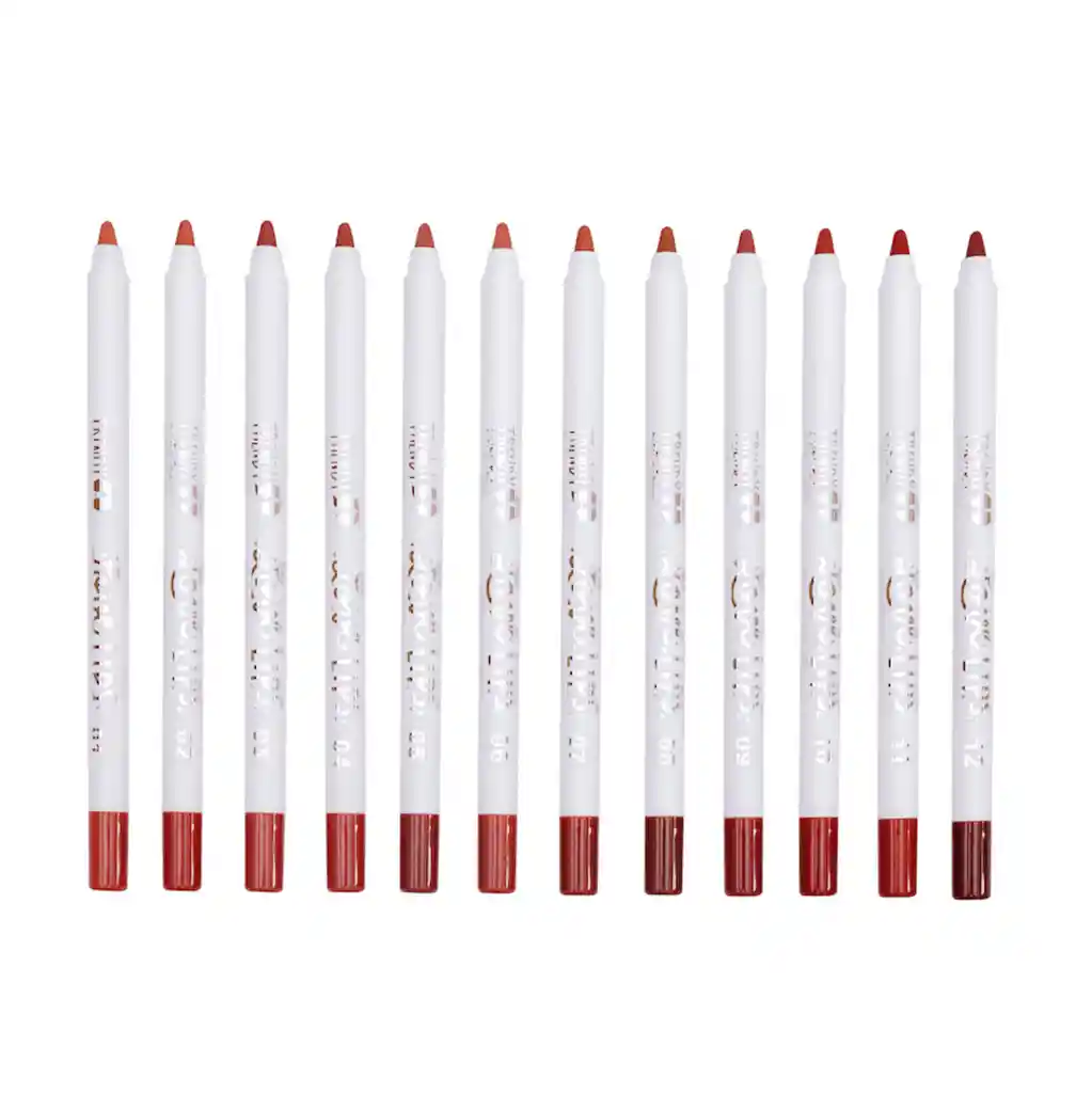 Delineadores Labios Trendy X12 Love Lips