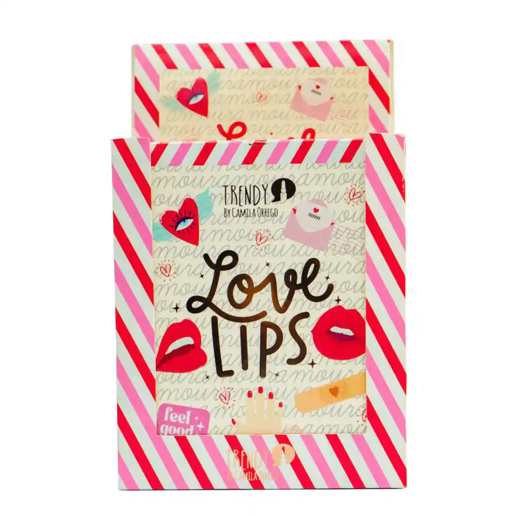 Delineadores Labios Trendy X12 Love Lips