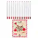 Delineadores Labios Trendy X12 Love Lips