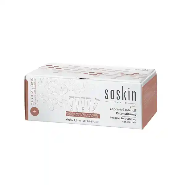 Ampolla Facial Soskin Intensive Restructuring Reestructurante Intensivo 20 X 1,5ml