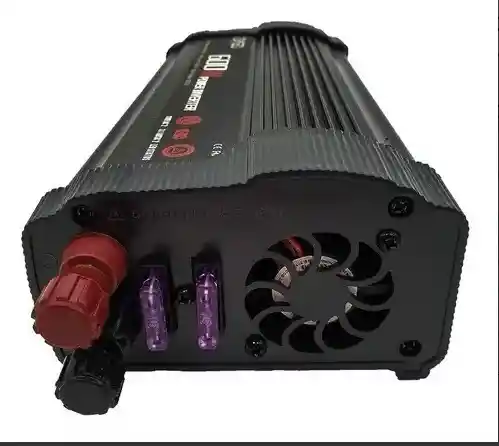 Inversor De Corriente 600w 12v A 110v Doble Enchufe Y Usb