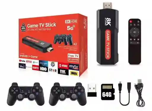 Consola De Videojuegos Gamer Tv Stick Smart