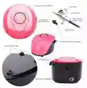 Kit De Aerógrafo Mini Compresor Belleza Portátil Eléctrico