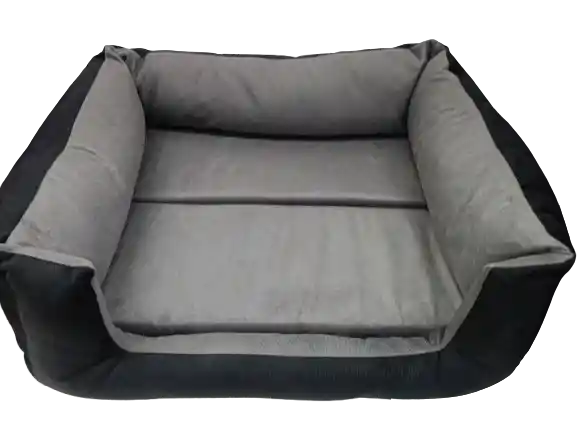 Cama Soft Talla M 65 X 55 Cm Negro - Gris