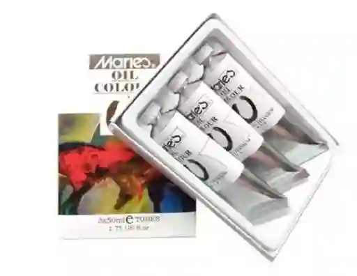 Oleo 106 Tubo 50 Ml Zinc Titanium Blanco