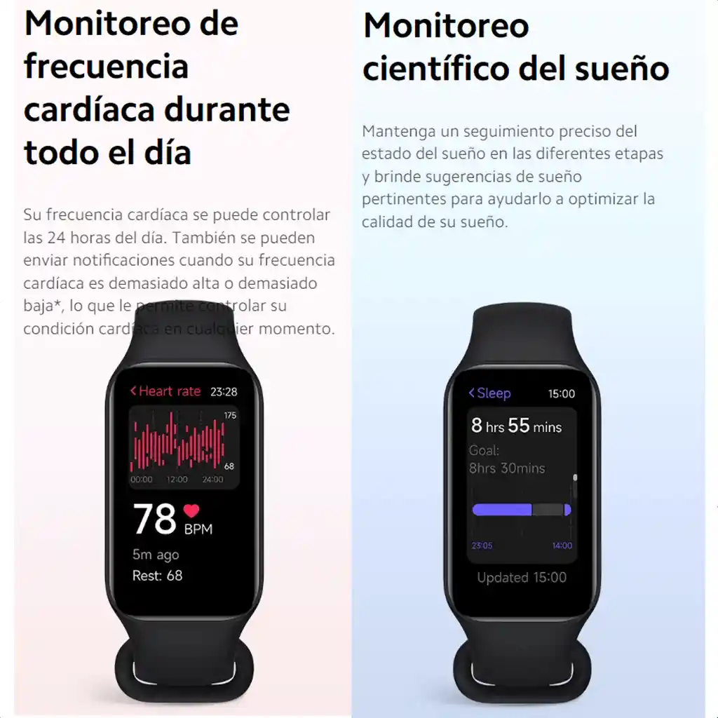 Xiaomi Smart Band 8 Active, Blk + Audífonos Buds 6 Play, Blk