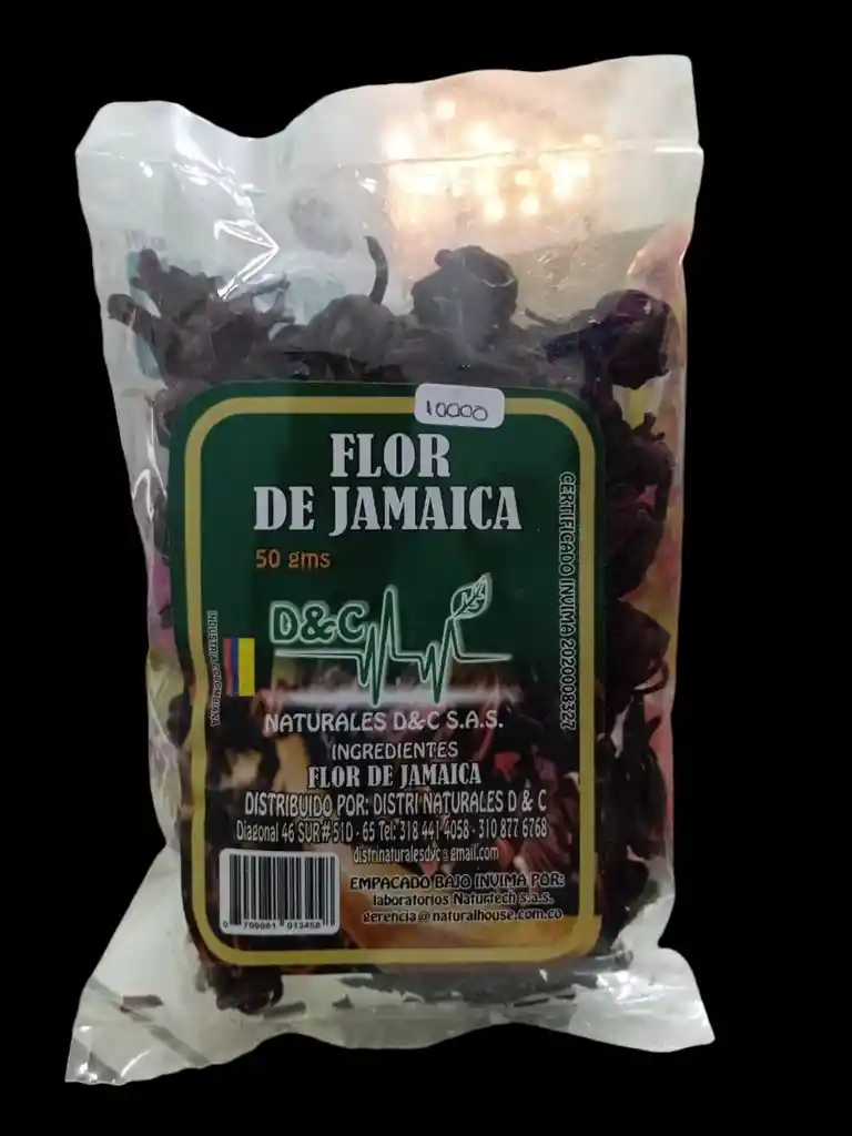 Flor De Jamaica X 50 Gms Dc