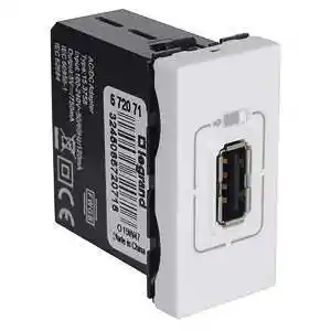 Toma Arteor Cobread Usb Cargador 1000ma 1 Modulo - Legrand 572071