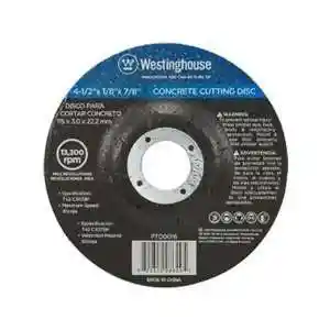 Disco Para Cortar Concreto De 7"x1/16"x7/8" Westinghouse - Westinghouse