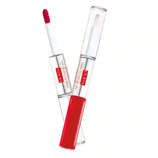 Labial Made To Last Lips Duo Fire Red 4 Ml