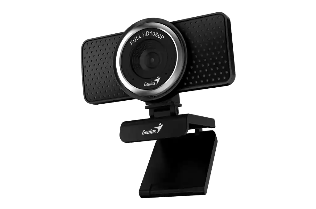 Camara Genius Web Ecam 8000 1080p Full Hd Negra