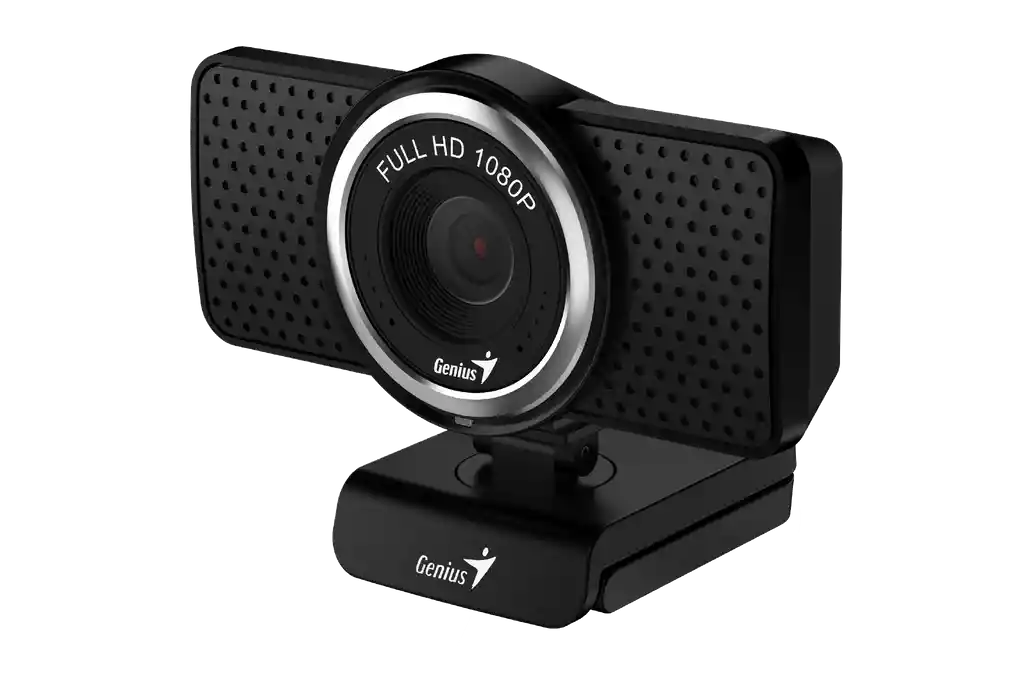 Camara Genius Web Ecam 8000 1080p Full Hd Negra