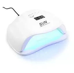 Lampara Led-uv De Uñas Profesional Secado Rapido 54 Wats