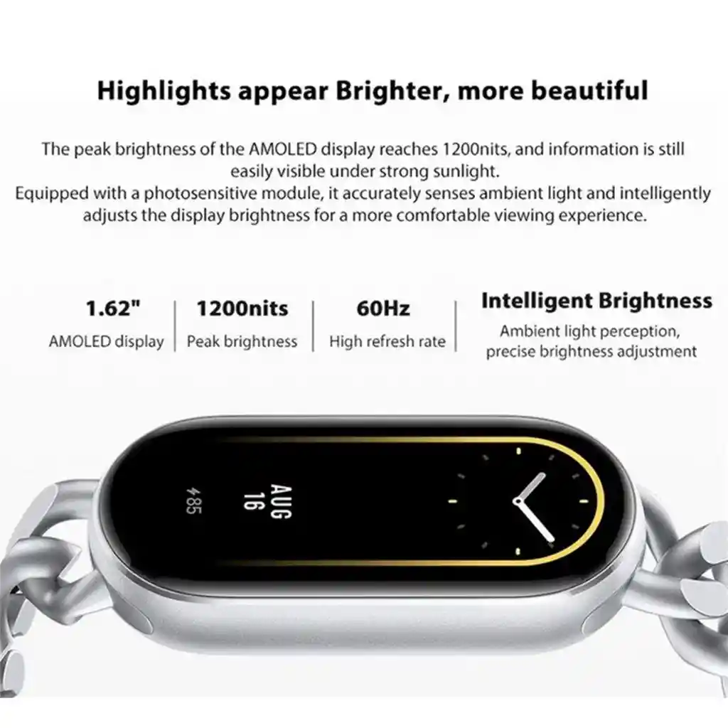 Combo Xiaomi: Smartwatch Smart Band 9 + Buds 6 Active Blanco