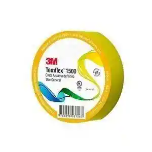 Cinta 3m Temflex 10m Amarilla - 3m