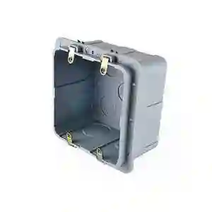 Caja Plastica Cuadrada Polietileno Zero Halogenos Honda 10x10 Cm Gris - Proelectrcios 1121700135-45