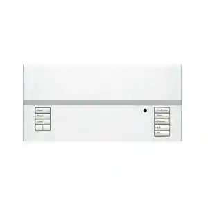 Grafikeye Para Control De 6 Zonas Con Tapa Translucida Lutron - Lutron Qsgrj-6p-twh