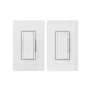 Switch Rf De 6 Amperios Maestro 1/10hp Inalambrico Lutron - Lutron Mrf2-6ans-wh