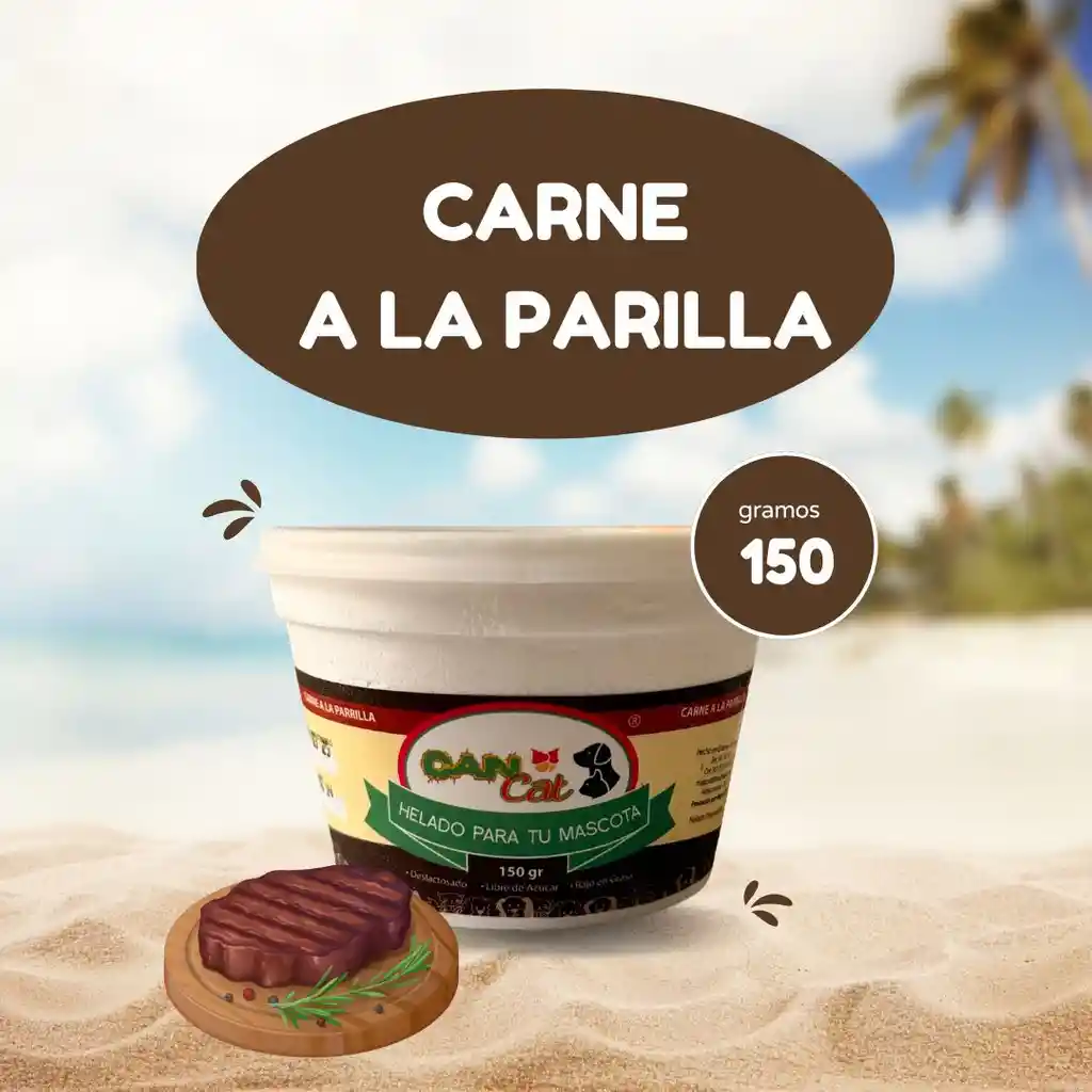 Helado De Carne A La Parilla