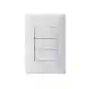 Interruptor Clickme Conm Triple Blanco - Legrand 687623