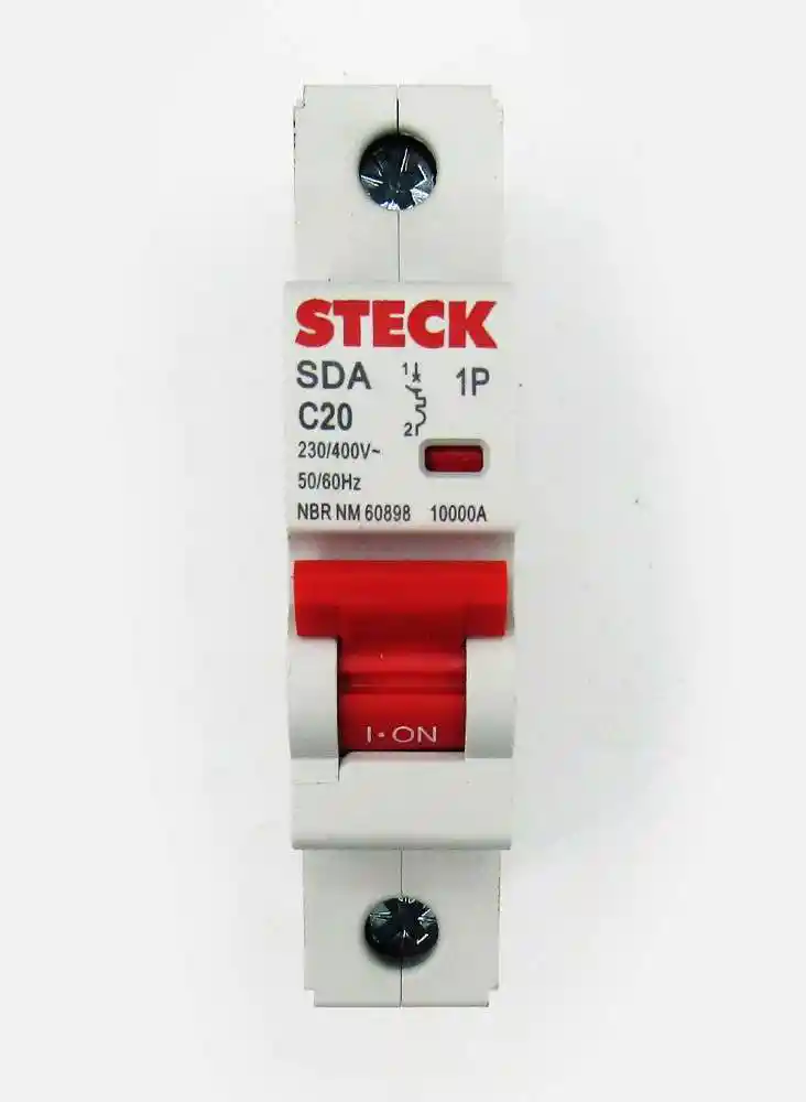 Taco Riel Stk 1x20a 6ka 240v - Steck Sdzd61c20