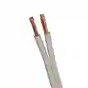 Cable Duplex Centelsa Spt Pvc-fr 300v 60°c 2x14 Blanco Crr - Centelsa