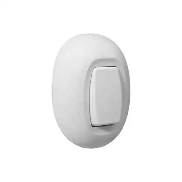 Interruptor Gladia Sobrep Sencillo 10a Blanco - Legrand Gs-010b