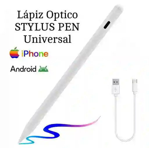 Lapiz Óptico Stylus Pen Android - Iphone Ios Universal