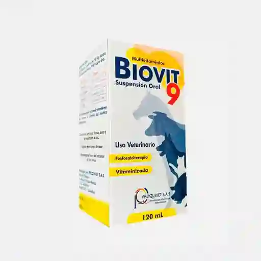 Multivitaminico Biovit 9 X 120ml