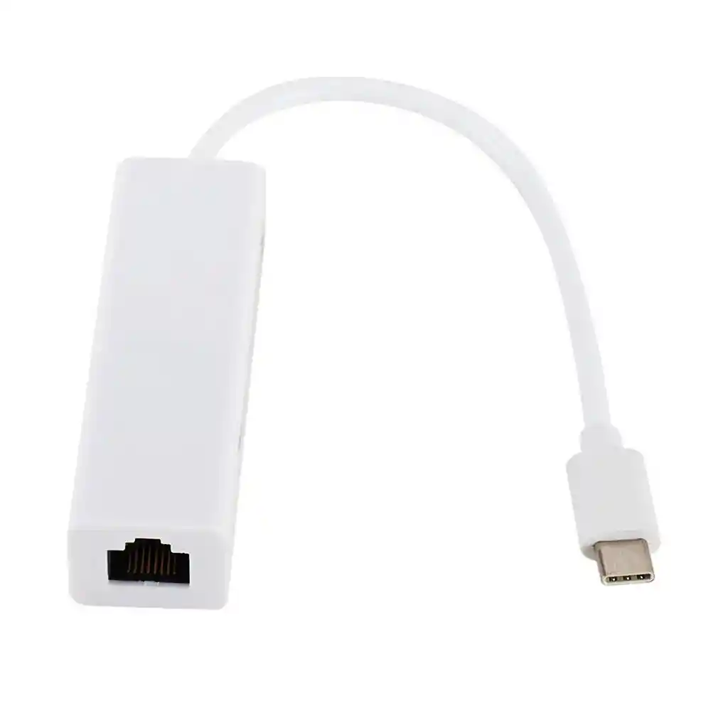 Adaptador Usb-c - Tipo C A Puerto Ethernet Rj45 Para Macbook O Pc