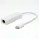 Adaptador Usb-c - Tipo C A Puerto Ethernet Rj45 Para Macbook O Pc