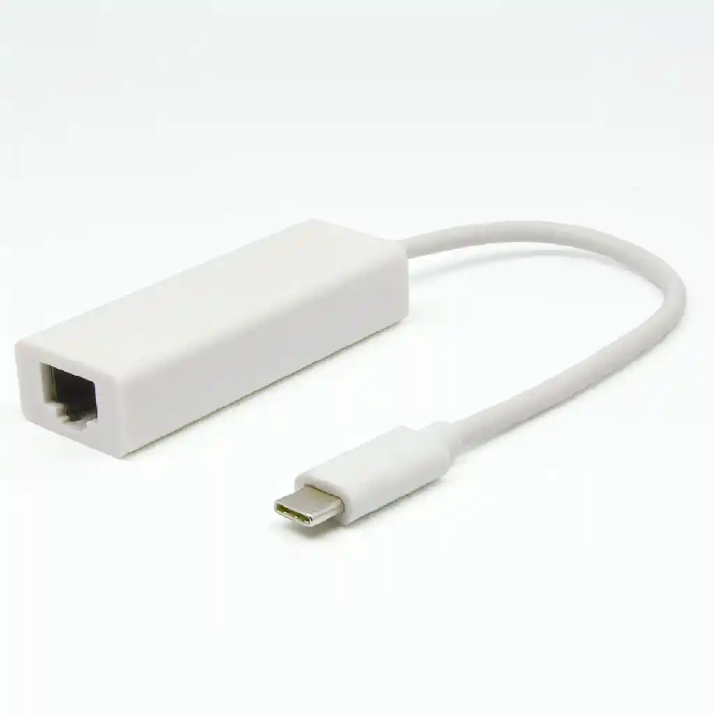 Adaptador Usb-c - Tipo C A Puerto Ethernet Rj45 Para Macbook O Pc