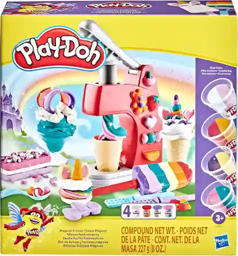 Juego Set Play-doh Heladería Mágica Con Colores Para Niños