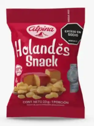 Snack Queso Holandés Deshidratado 23 G