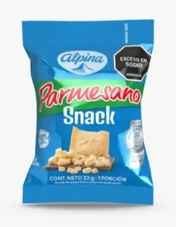 Snack Queso Parmesano Deshidratado 23 G