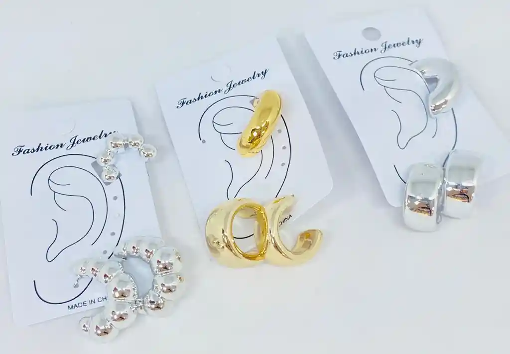 Kit De Aretes Y Earcuff