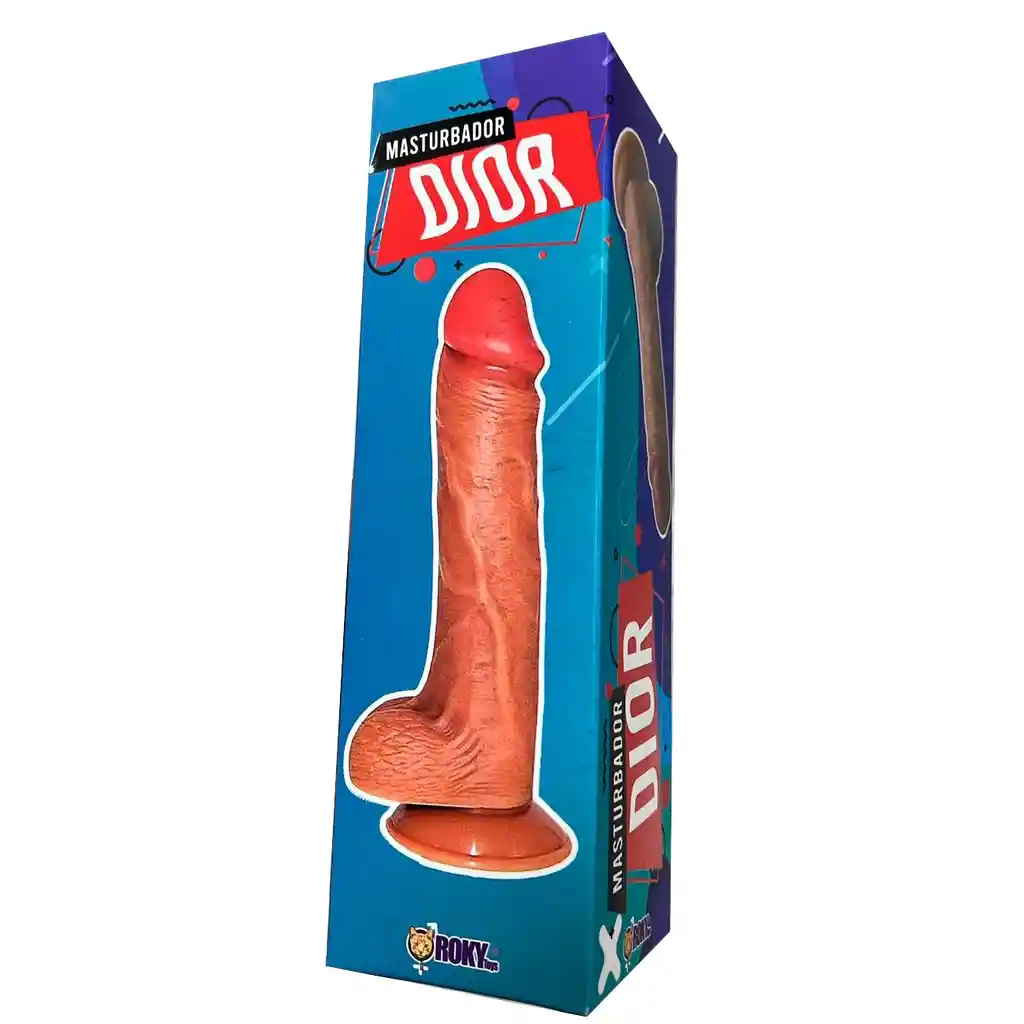 Dildo Consolador Dior Realista 19cm